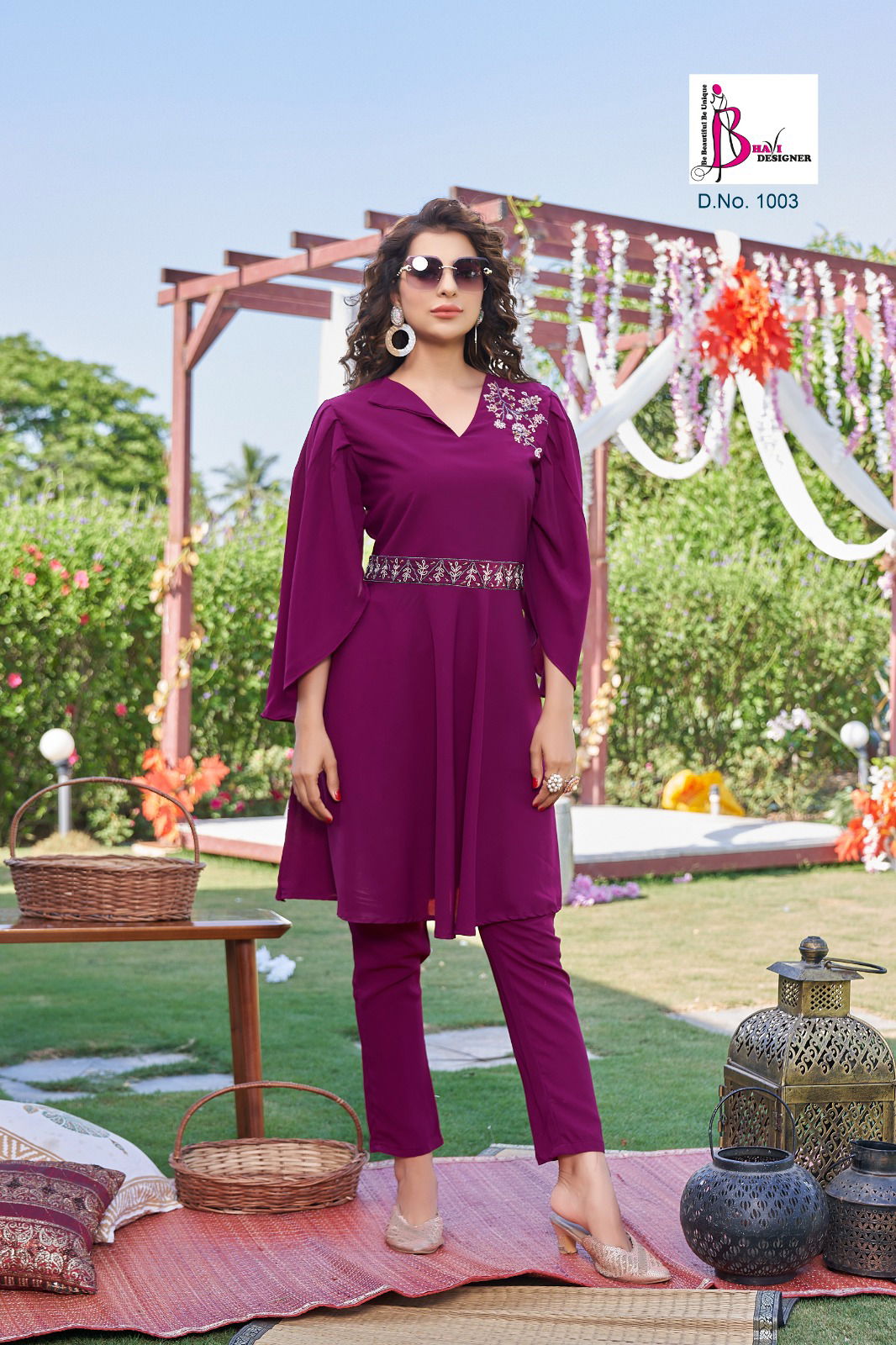 Parker vol 1 by Bhavi Designer Western Ladies Top With Bottom